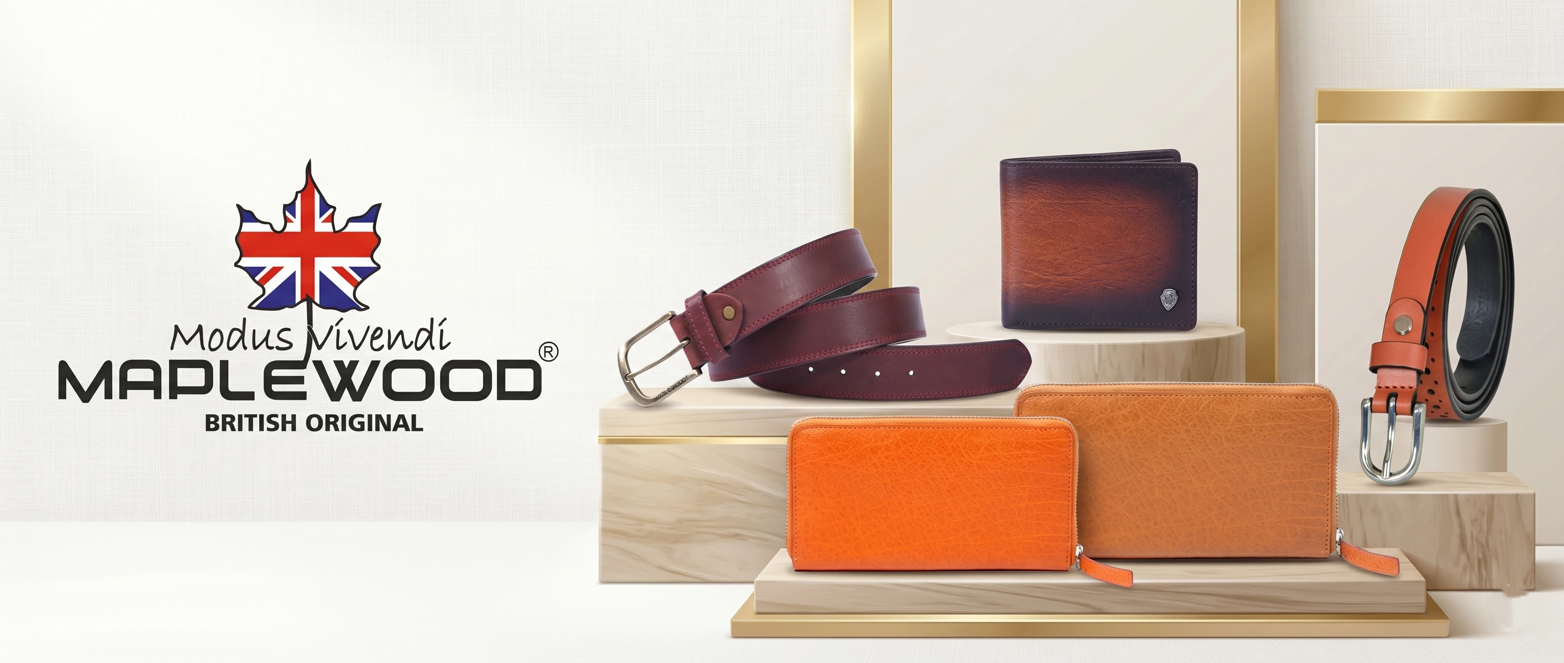 Quality Leather Products Maple Wood